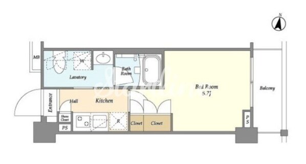 ARKMARK西小山の物件間取画像
